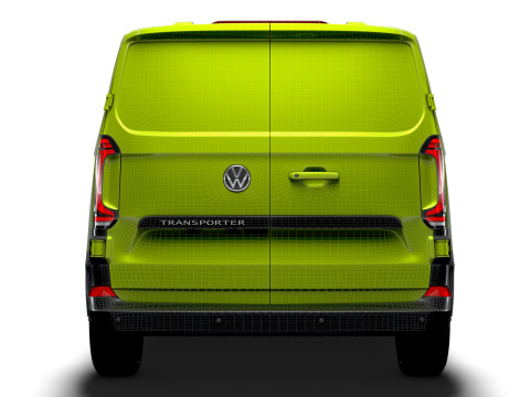 Volkswagen Transporter L2H1 2024 3Dモデル