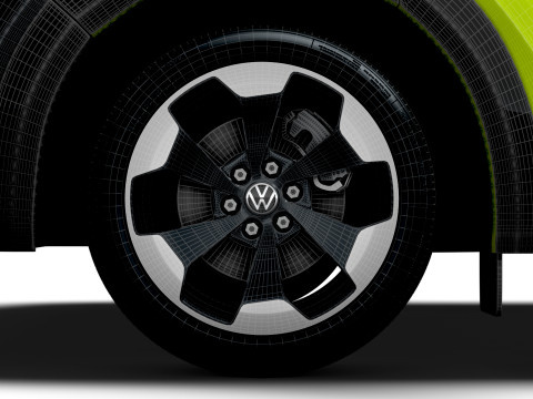 Volkswagen Transporter L2H1 2024 3Dモデル