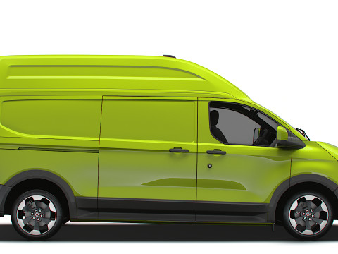 Volkswagen Transporter L2H2 2024 3D Model