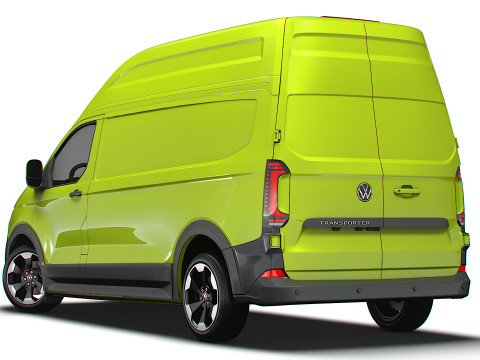 Volkswagen Transporter L2H2 2024 3D Model