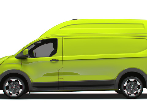 Volkswagen Transporter L2H2 2024 3D Model
