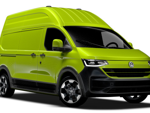 Volkswagen Transporter L2H2 2024 3D Model