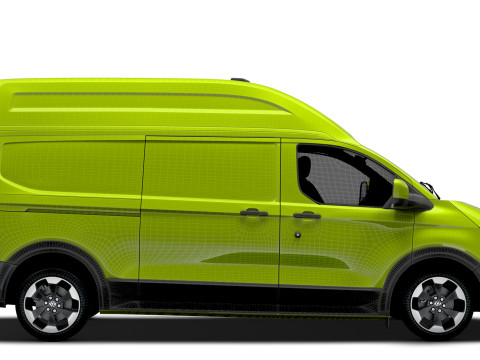 Volkswagen Transporter L2H2 2024 3D Model