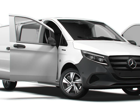 Mercedes-Benz eVito L1 HQ Интерьер 2024 г. 3D Модель