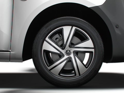 Mercedes Benz eVito L1 HQ Interior 2024 3D Model