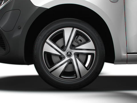 Mercedes Benz eVito L1 HQ Interior 2024 3D Model