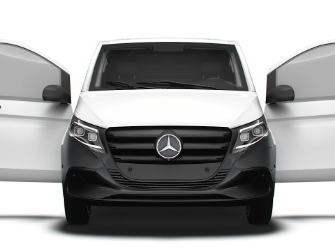 Mercedes Benz eVito L2 HQ Interior 2024 3D 모델