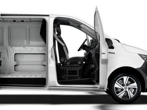 Mercedes Benz eVito L2 HQ Interior 2024 3D 모델