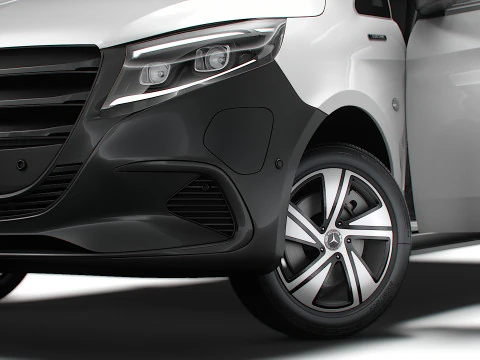 メルセデス ベンツ eVito L3 HQ インテリア 2024 3Dモデル