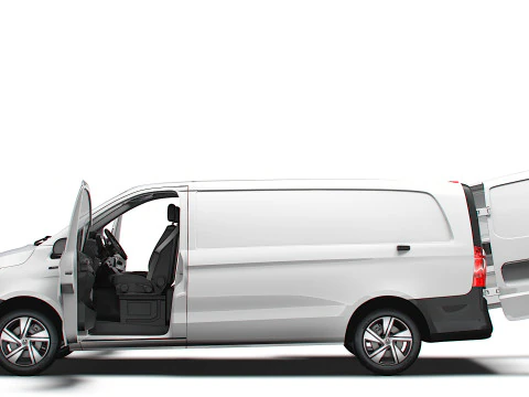 メルセデス ベンツ eVito L3 HQ インテリア 2024 3Dモデル