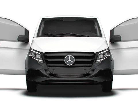 メルセデス ベンツ eVito L3 HQ インテリア 2024 3Dモデル