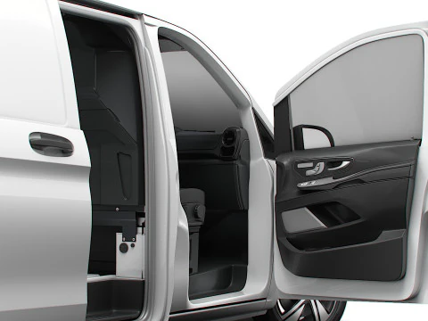 メルセデス ベンツ eVito L3 HQ インテリア 2024 3Dモデル