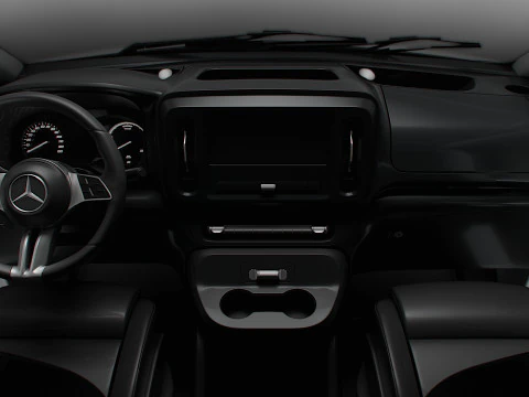 メルセデス ベンツ eVito L3 HQ インテリア 2024 3Dモデル