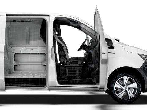 Mercedes Benz eVito L3 HQ Interior 2024 3D Модель