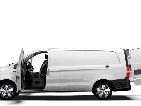 メルセデス ベンツ eVito L3 HQ インテリア 2024 3Dモデル