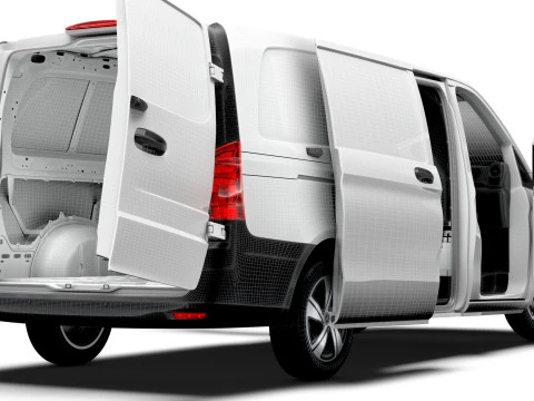 メルセデス ベンツ eVito L3 HQ インテリア 2024 3Dモデル