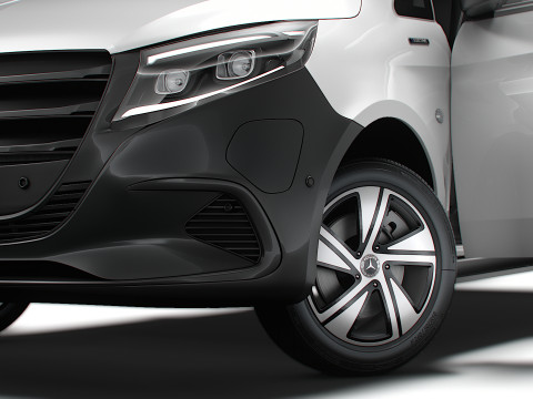 Mercedes Benz eVito Valve L2 HQ Interior 2024 3D Model