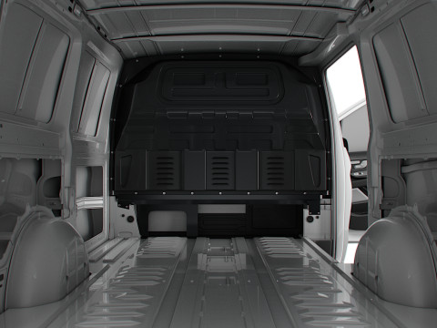 Mercedes Benz eVito Valve L2 HQ Interior 2024 3D Model