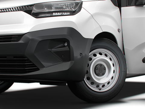 Citroen e Berlingo SWB Van HQInterior 2024 3D Model