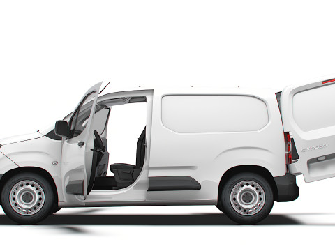 Citroen e Berlingo SWB Van HQInterior 2024 3D Model