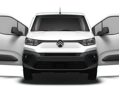 Citroen e Berlingo SWB Van HQInterior 2024 3D Model