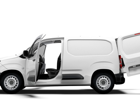 Citroen e Berlingo SWB Van HQInterior 2024 3D Model