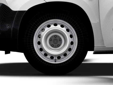 Citroen e Berlingo SWB Van HQInterior 2024 3D Model