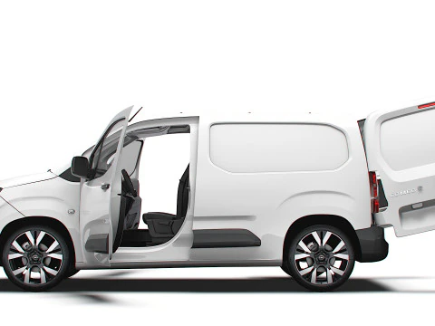 Opel Combo e SWB Van HQInterior 2024 3D Model