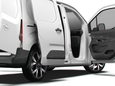 Opel Combo e SWB Van HQInterior 2024 3D मॉडल