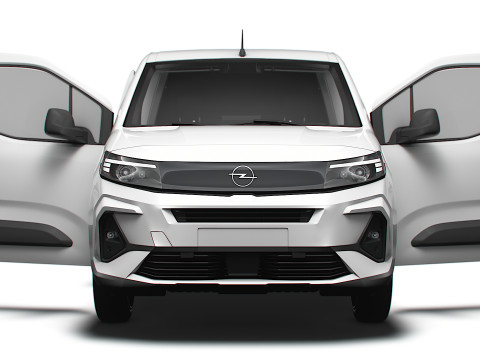 Opel Combo e SWB Van HQInterior 2024 3D मॉडल