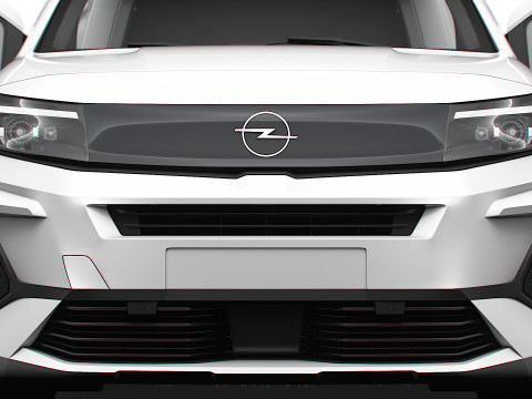 Opel Combo e SWB Van HQInterior 2024 3D मॉडल