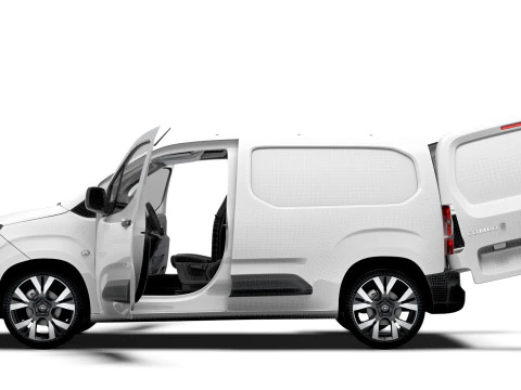 Opel Combo e SWB Van HQInterior 2024 3D Model