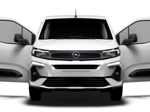Opel Combo e SWB Van HQInterior 2024 3D मॉडल