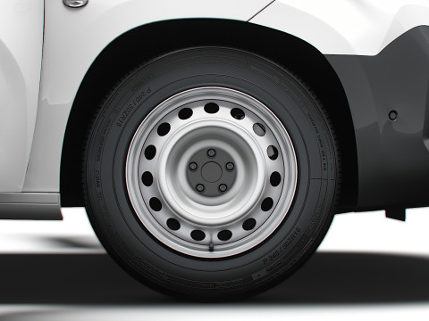 Peugeot e Partner SWB Van HQInterior 2024 Modelo 3D