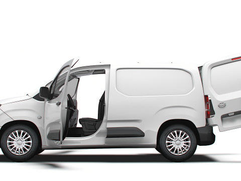 Toyota ProAce City Electric SWB Van HQInterior 2024 Modelo 3D