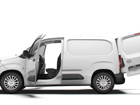 Toyota ProAce City Electric SWB Van HQInterior 2024 3D Model