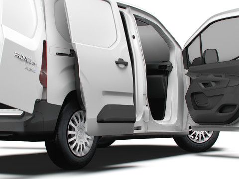 Toyota ProAce City Electric SWB Van HQInterior 2024 Modelo 3D
