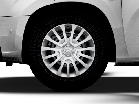 Toyota ProAce City Electric SWB Van HQInterior 2024 Modelo 3D
