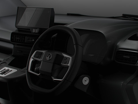 Vauxhall Combo e SWB Van HQInterior 2024 3D मॉडल