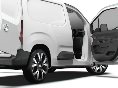 Vauxhall Combo e SWB Van HQInterior 2024 3D Model