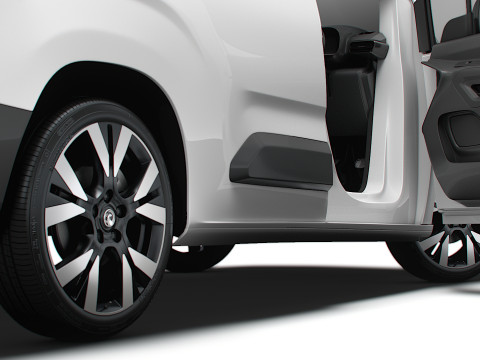 Vauxhall Combo e SWB Van HQInterior 2024 3D मॉडल