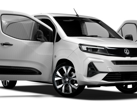 Vauxhall Combo e SWB Van HQInterior 2024 3D मॉडल