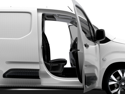Vauxhall Combo e SWB Van HQInterior 2024 3D मॉडल