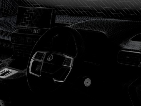 Vauxhall Combo e SWB Van HQInterior 2024 3D मॉडल