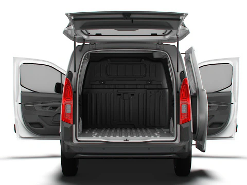 Citroen e Berlingo SWB Van Tailgate HQ Interior 2024 3D Model