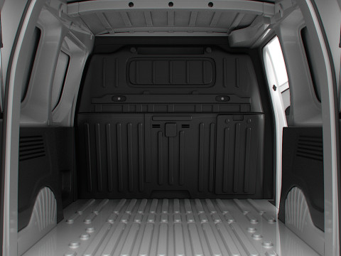 Peugeot e Partner SWB Van Tailgate HQ Interior 2024 3D Model