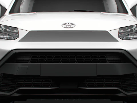 Toyota ProAce City Electric Van Tailgate HQ Interior 2024 3D Модель