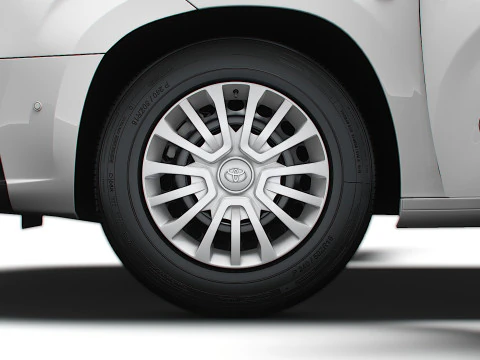 Toyota ProAce City Electric Van Tailgate HQ Interior 2024 3D Модель