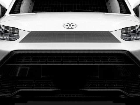 Toyota ProAce City Electric Van Tailgate HQ Interior 2024 3D Модель