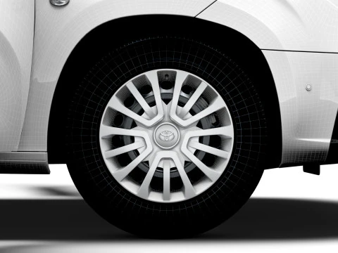 Toyota ProAce City Electric Van Tailgate HQ Interior 2024 3D Модель